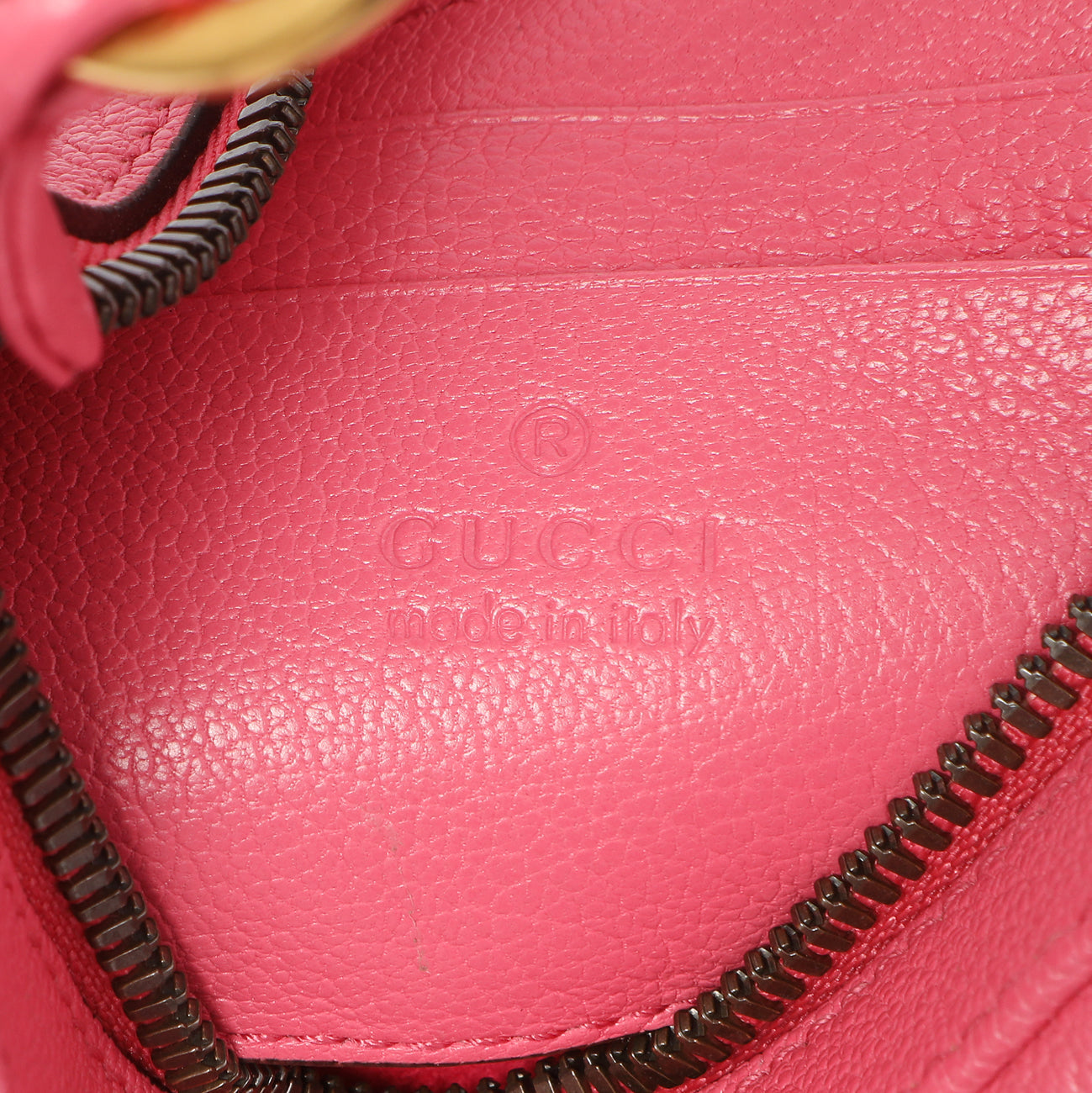 Exclusive Gucci Pink Goatskin Small Aphrodite Shoulder Bag — Lifestyle View