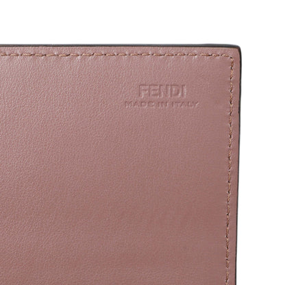 Exclusive Fendi English Rose Calfskin By The Way Chain Wallet — Detail View