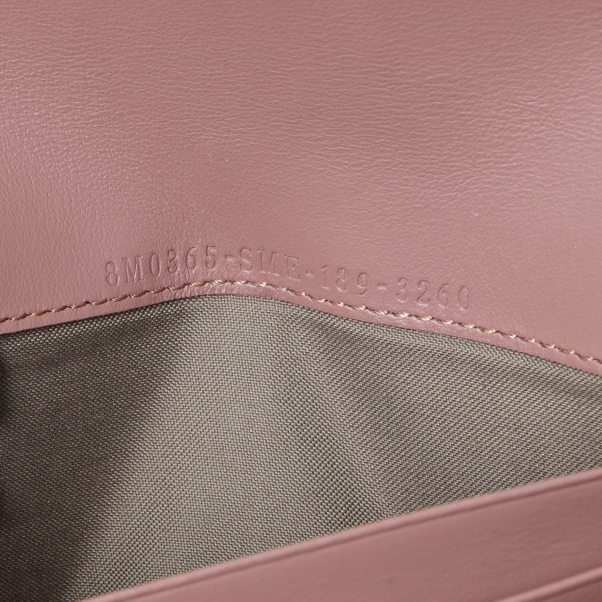 Exclusive Fendi English Rose Calfskin By The Way Chain Wallet — Lifestyle View