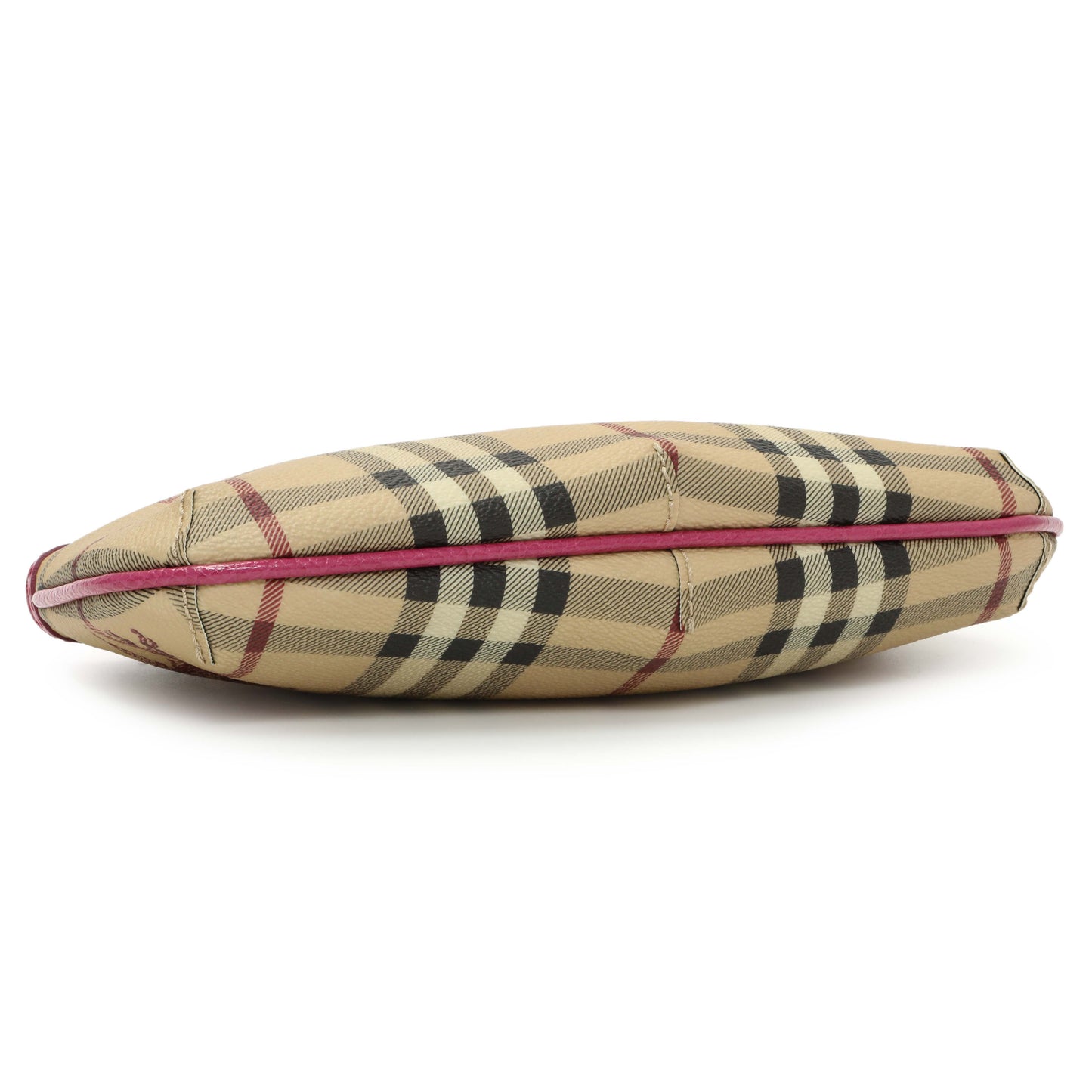 Exclusive Burberry Haymarket Check Clara Pochette — Back View