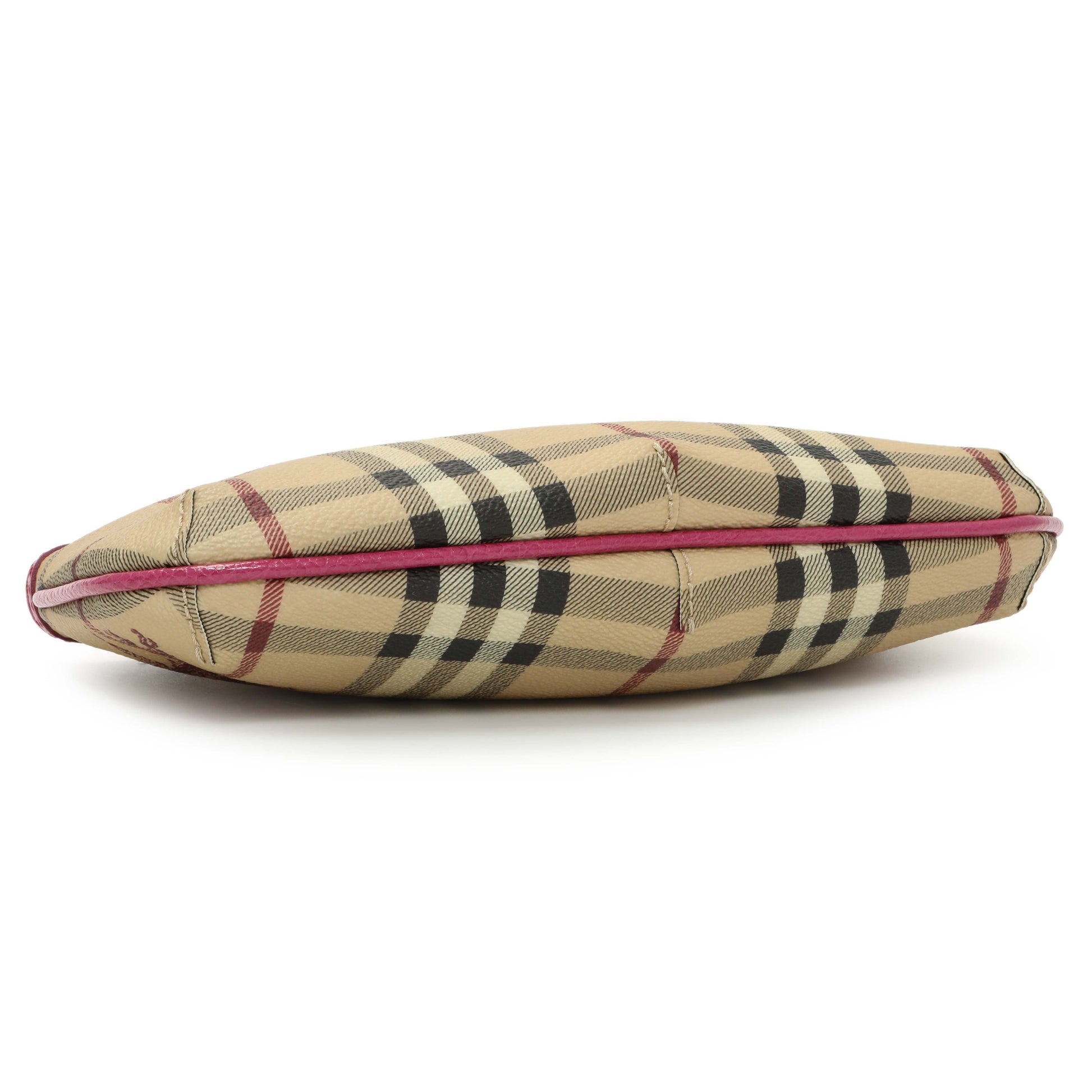 Exclusive Burberry Haymarket Check Clara Pochette — Back View