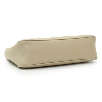 Exclusive Prada Beige Re-Nylon Saffiano Mini Re-Edition 2005 — Back View