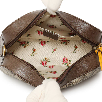 Exclusive Gucci GG Supreme Monogram Web Neo Vintage Shoulder Bag — Top View