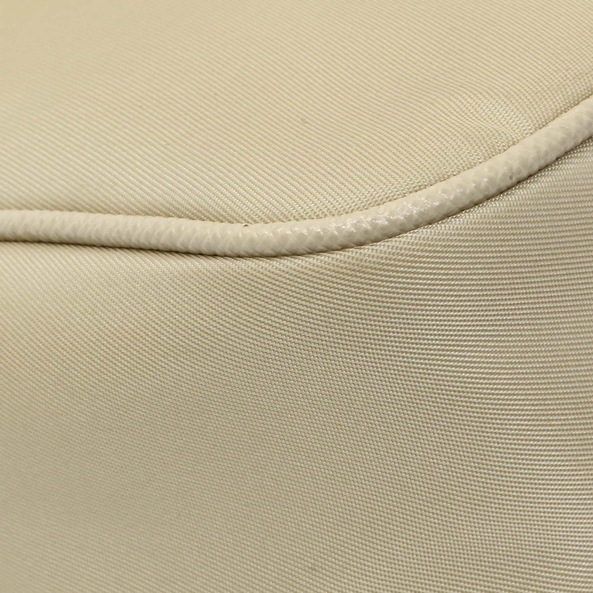 Exclusive Prada Beige Re-Nylon Saffiano Mini Re-Edition 2005 — Lifestyle View