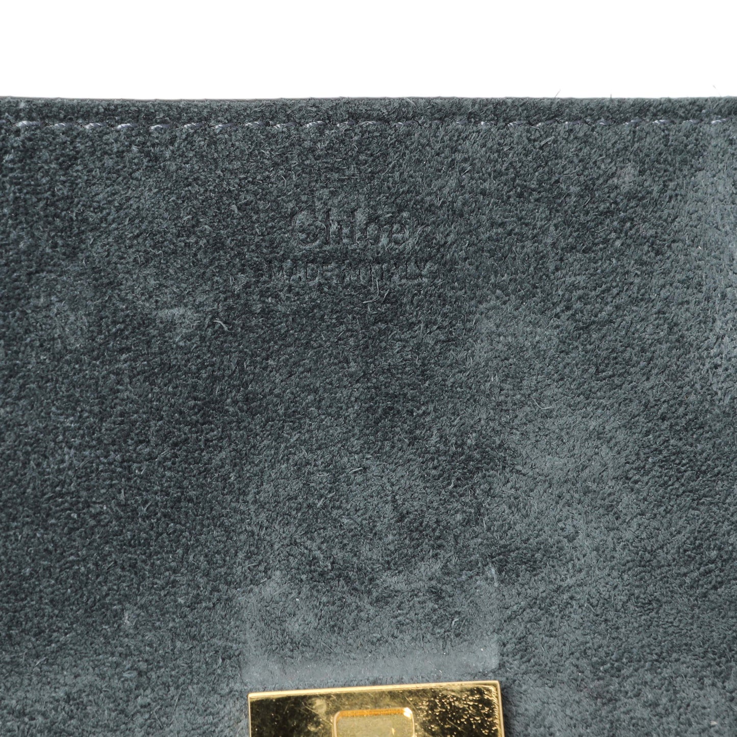 Exclusive Chloe Suede Smooth Calfskin Drew Shoulder Bag — Detail View