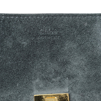 Exclusive Chloe Suede Smooth Calfskin Drew Shoulder Bag — Detail View