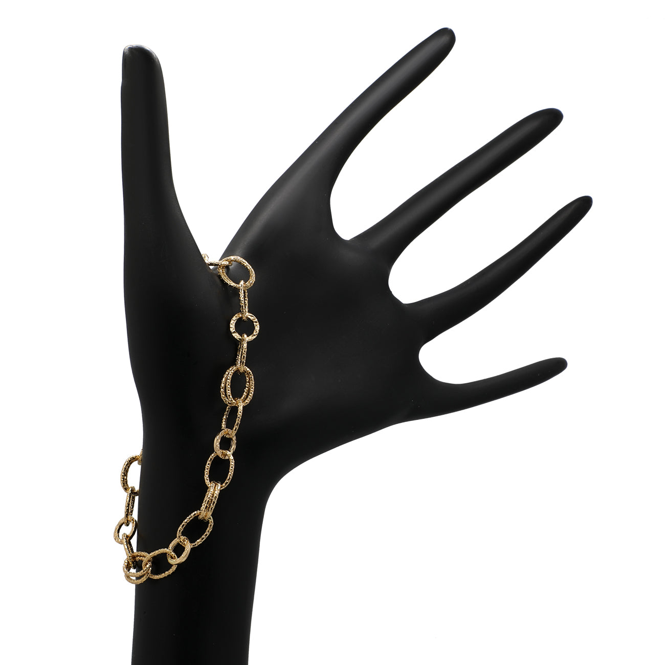 Exclusive 18K Yellow Gold Bracelet — Back View