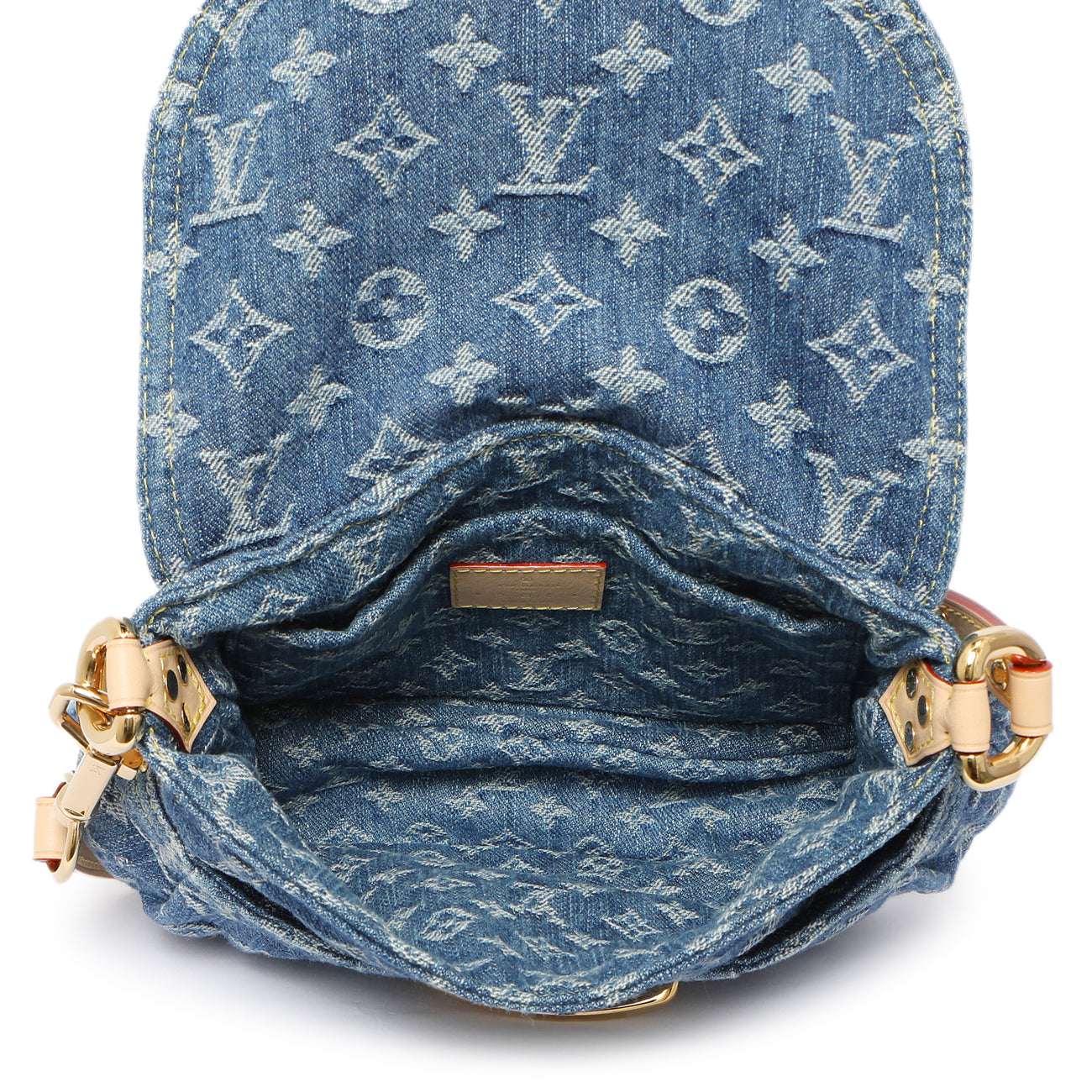 Exclusive Louis Vuitton Blue Denim Sunset — Detail View