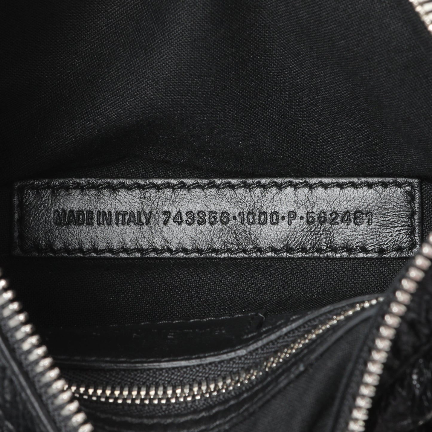 Exclusive Balenciaga Black Agneau Arena Neo Cagole Mini — Alternate View 7