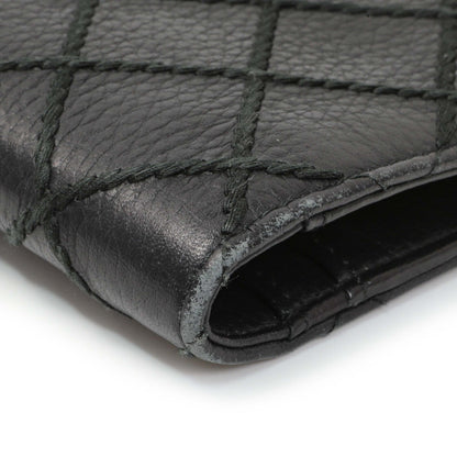 Exclusive Chanel Black Calfskin Wild Stitch Wallet — Alternate View 7