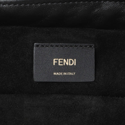 Exclusive Fendi Black Calfskin Mamma Baguette — Detail View