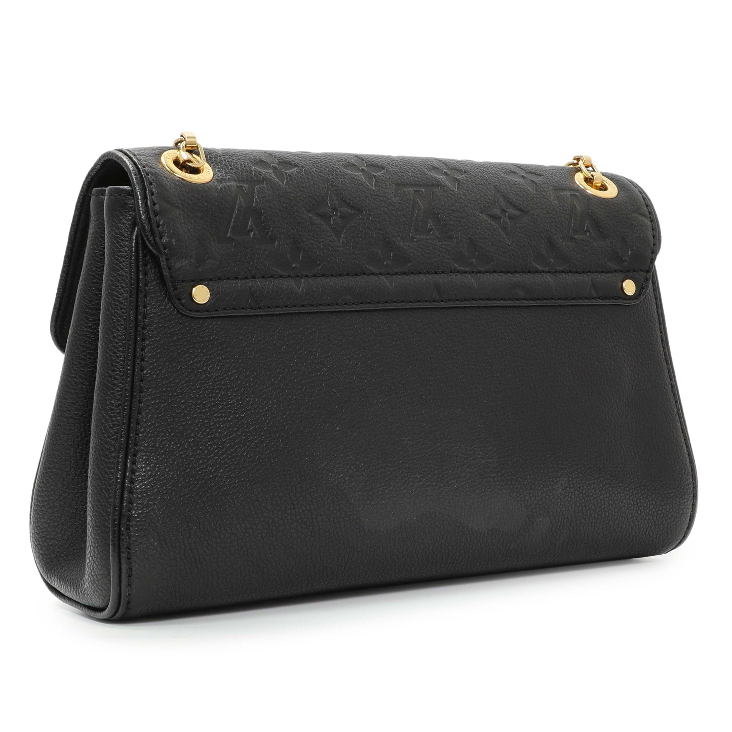 Exclusive Louis Vuitton Black Empreinte Saint Germain PM — Side View