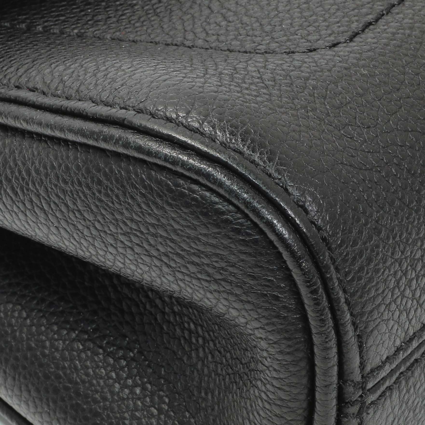 Exclusive Louis Vuitton Black Empreinte Saint Germain PM — Top View