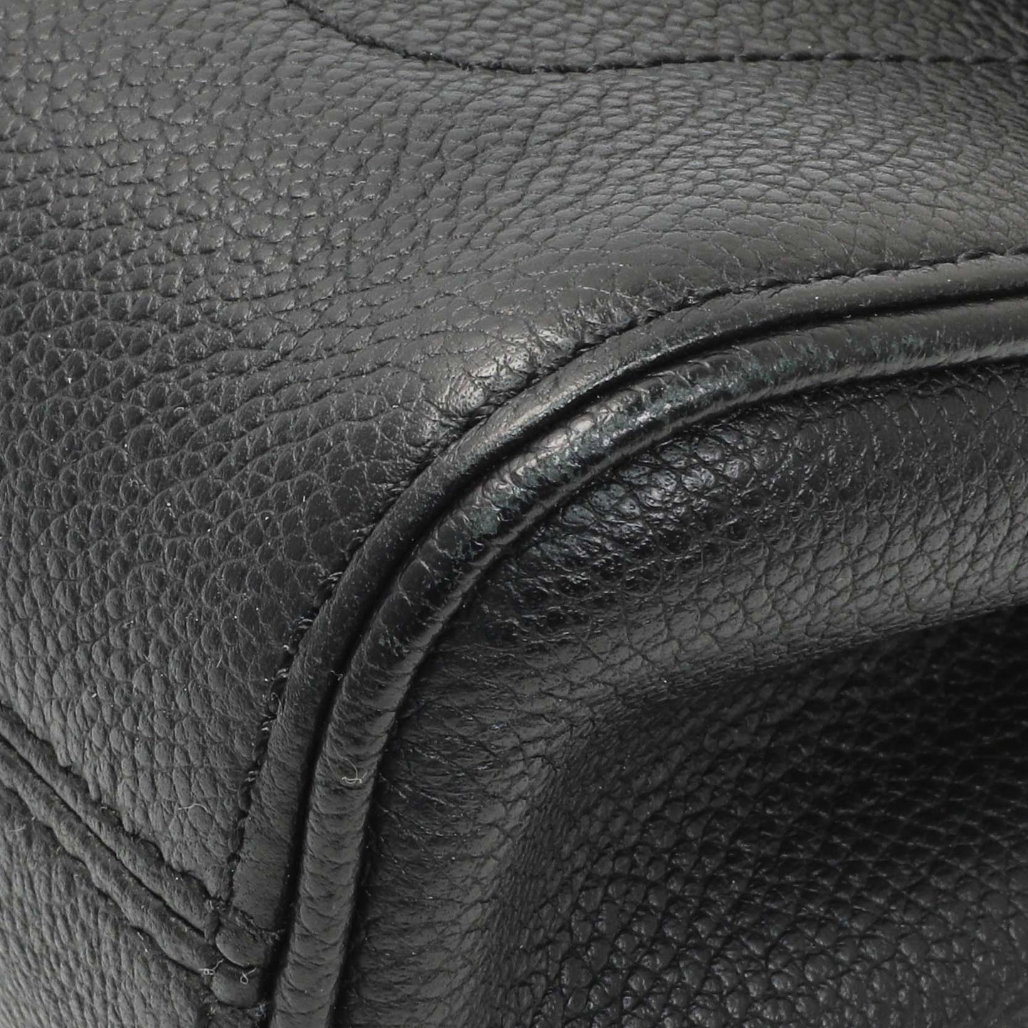 Exclusive Louis Vuitton Black Empreinte Saint Germain PM — Detail View