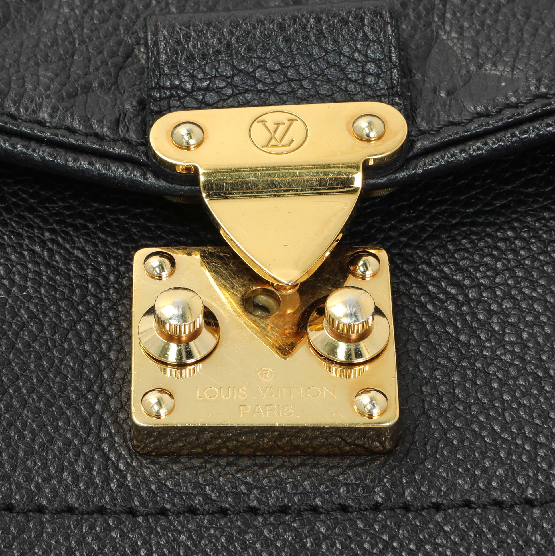 Exclusive Louis Vuitton Black Empreinte Saint Germain PM — Alternate View 11