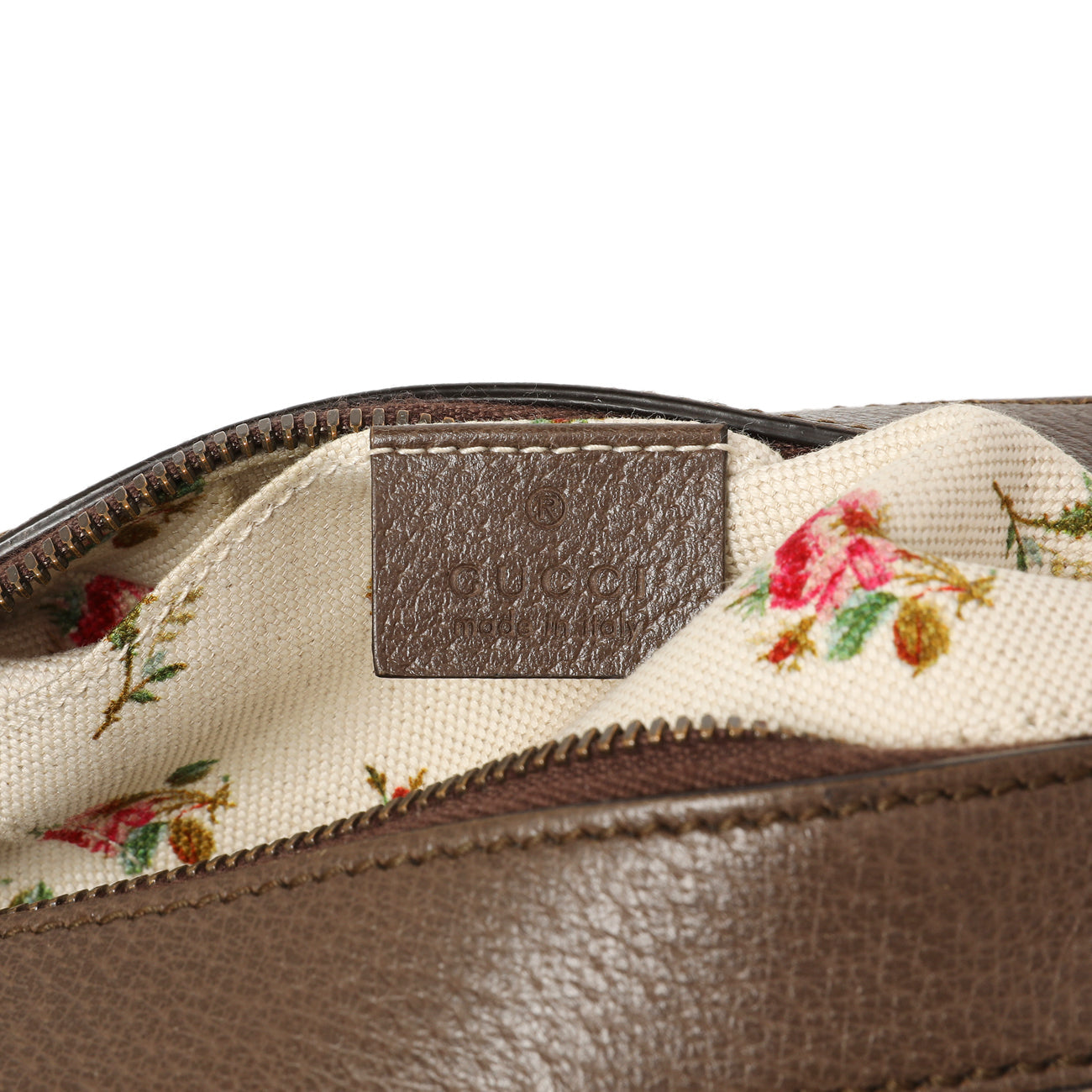 Exclusive Gucci GG Supreme Monogram Web Neo Vintage Shoulder Bag — Detail View