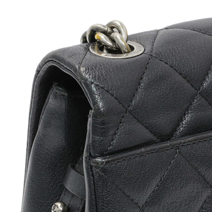 Exclusive Chanel Black Calfskin Mumbai Flap Bag — Alternate View 11