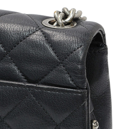 Exclusive Chanel Black Calfskin Mumbai Flap Bag — Alternate View 12