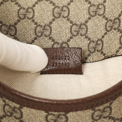 Exclusive Gucci GG Supreme Monogram Neo Vintage Web Belt Bag — Lifestyle View