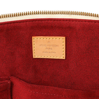 Exclusive Louis Vuitton White Multicolor Monogram Alma GM — Alternate View 9