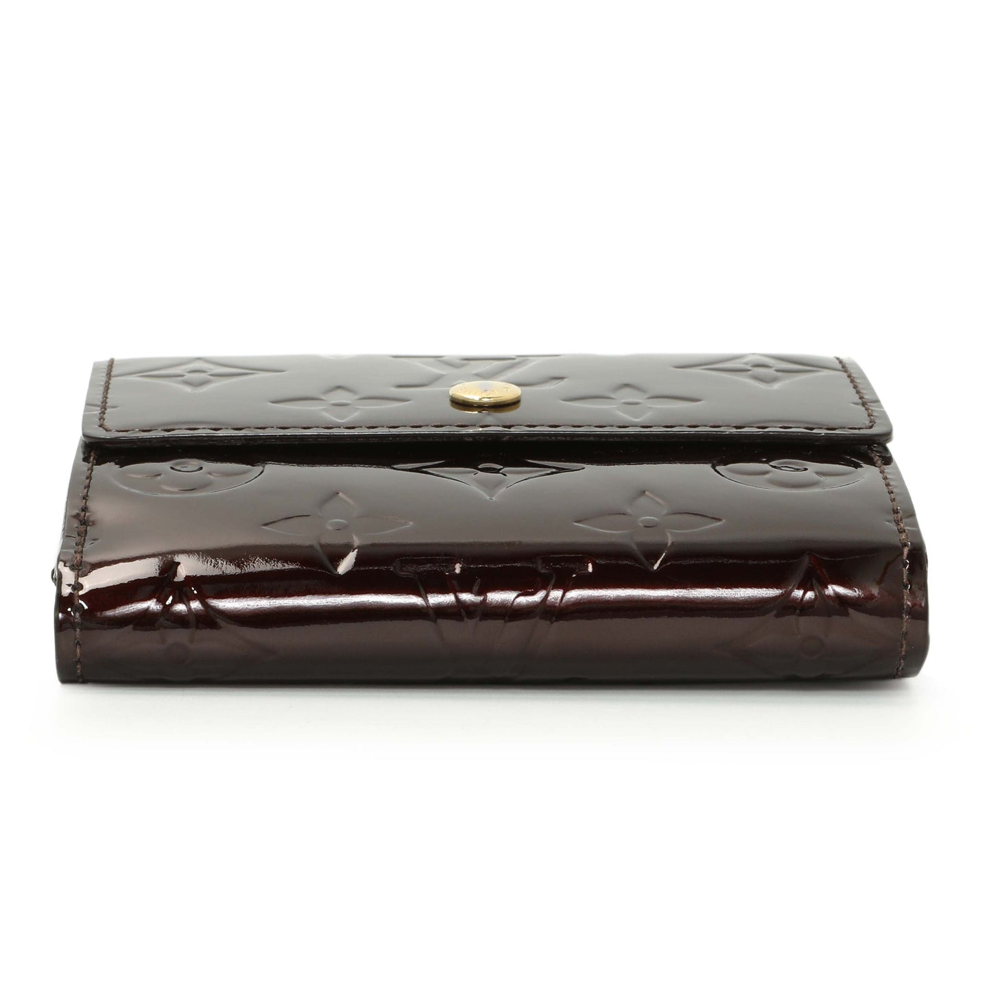 Exclusive Louis Vuitton Amarante Vernis Elise Wallet — Back View