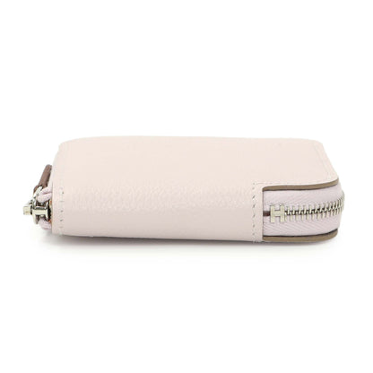 Exclusive Hermes Light Pink Epsom Silk'in Coin Purse — Back View