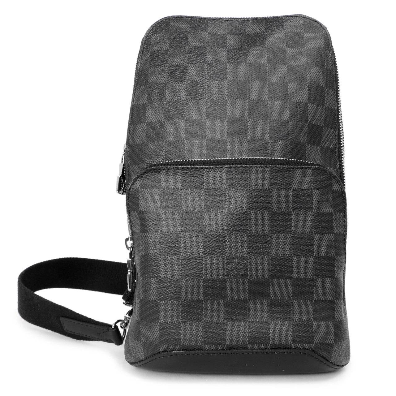 Exclusive Louis Vuitton Damier Graphite Avenue Slingbag — Front View