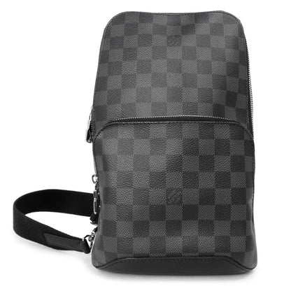 Exclusive Louis Vuitton Damier Graphite Avenue Slingbag — Front View