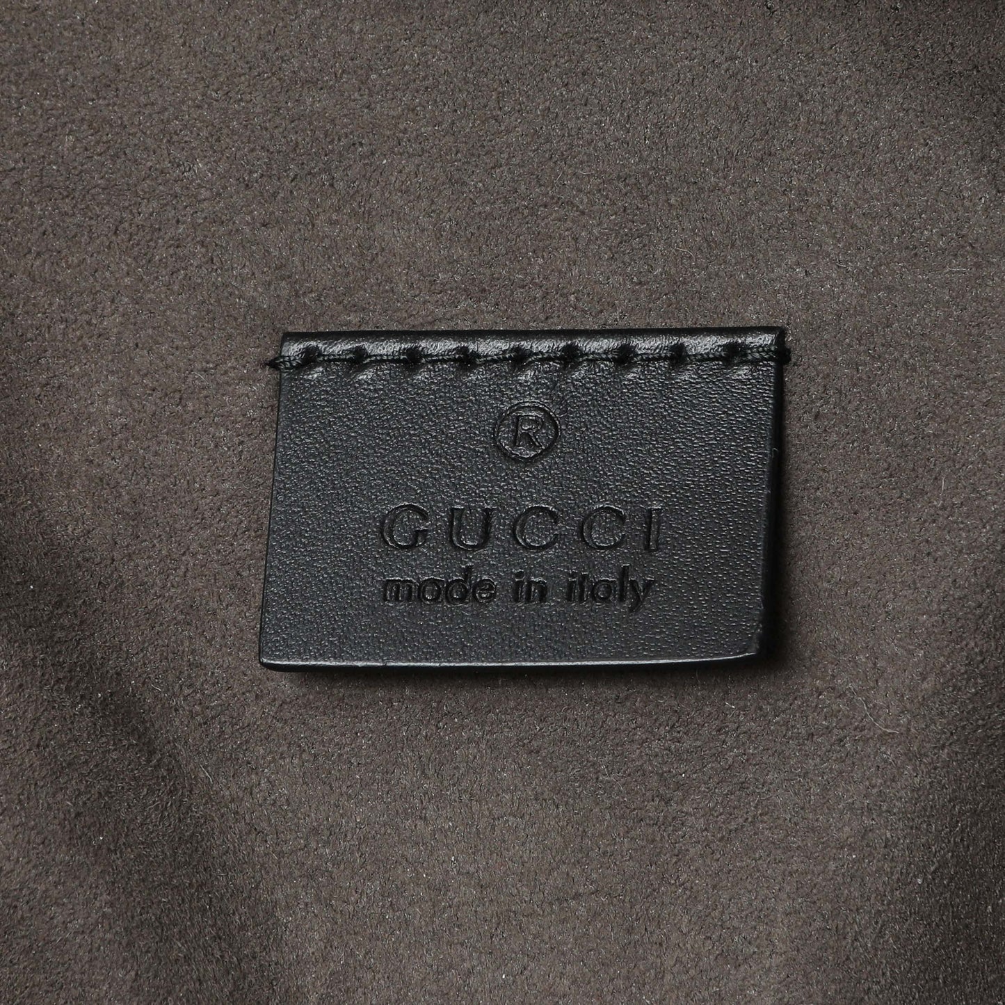 Exclusive Gucci Black Guccissima Signature Day Backpack — Alternate View 9