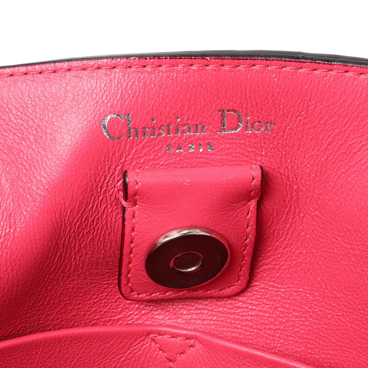 Exclusive Christian Dior Navy Bullcalf Medium Diorissimo Tote — Alternate View 9