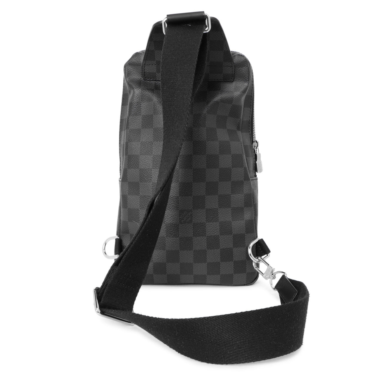 Exclusive Louis Vuitton Damier Graphite Avenue Slingbag — Top View