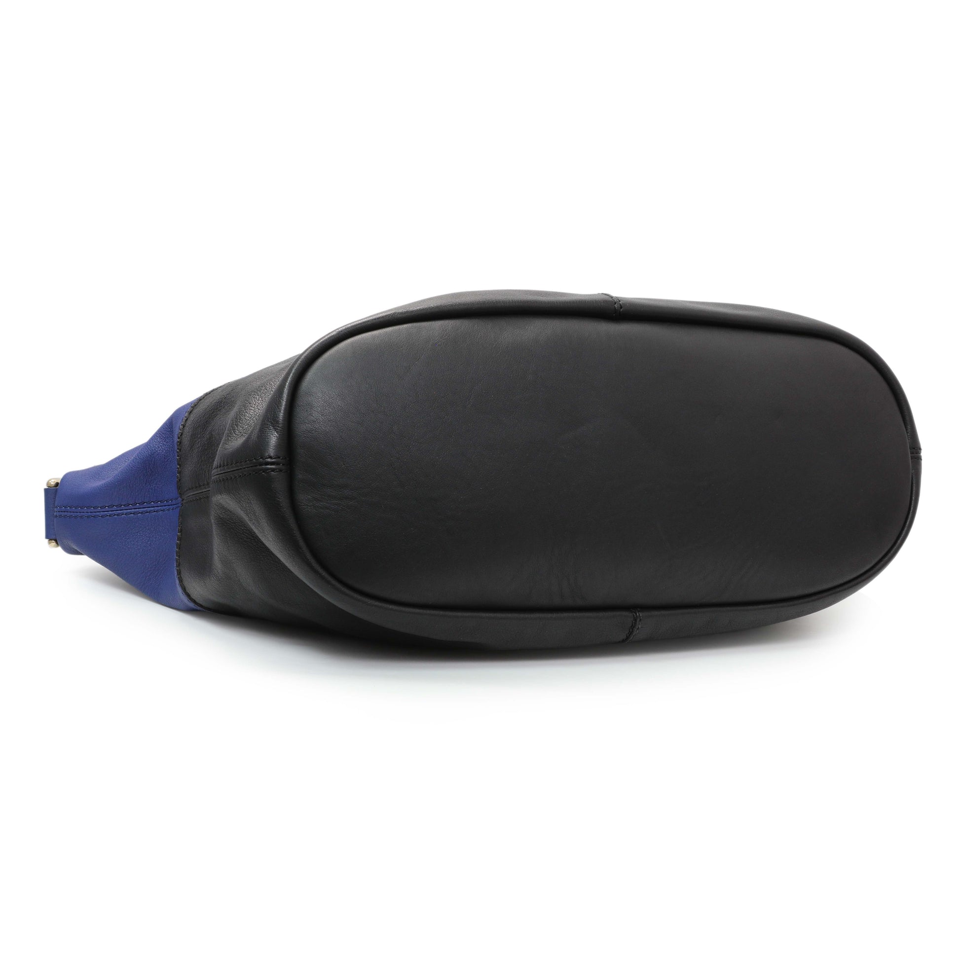 Exclusive Givenchy Black Blue Calfskin Medium Nightingale — Back View