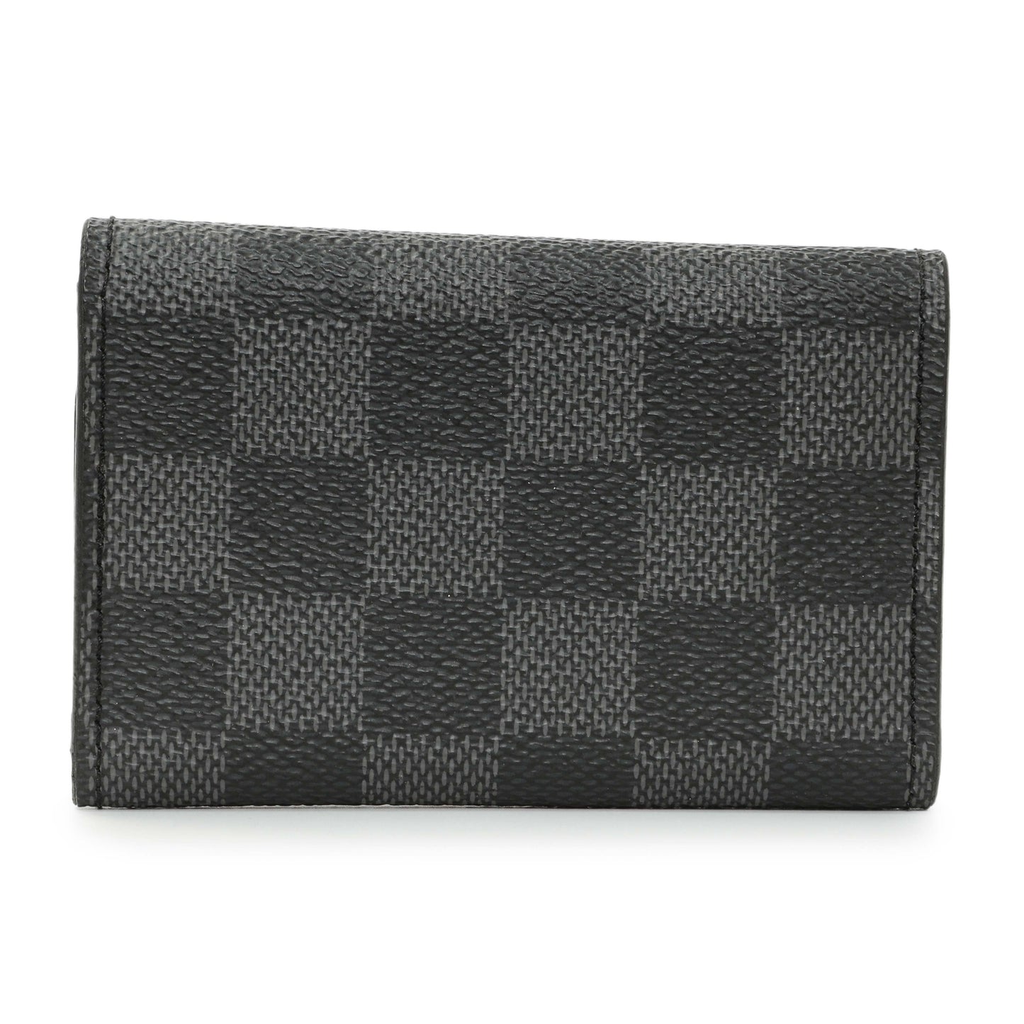 Exclusive Louis Vuitton Damier Graphite Multicles 6 Key Holder — Side View