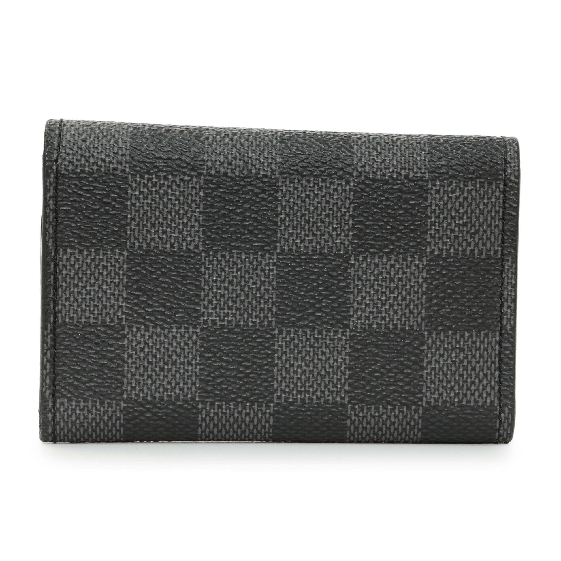 Exclusive Louis Vuitton Damier Graphite Multicles 6 Key Holder — Side View