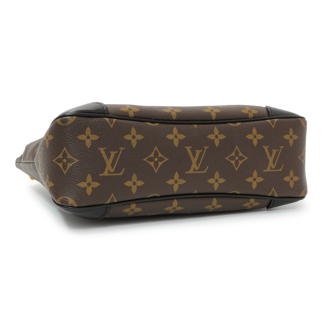 Exclusive Louis Vuitton Monogram Odeon PM Black — Back View