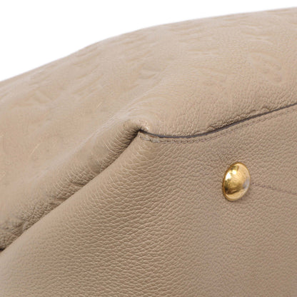 Exclusive Louis Vuitton Tourterelle Empreinte Maida Hobo — Alternate View 8