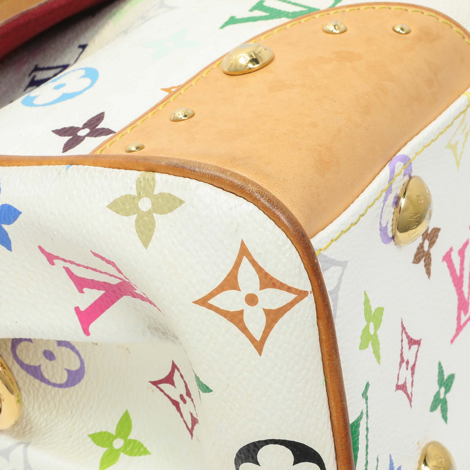 Exclusive Louis Vuitton Monogram Multicolor Beverly MM — Top View