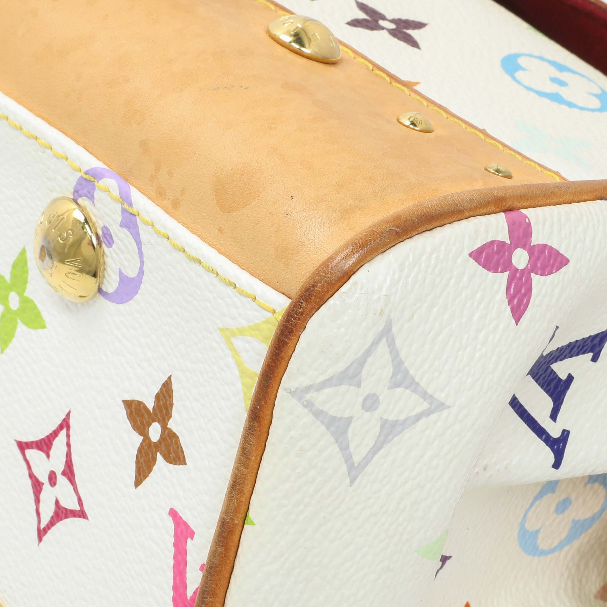 Exclusive Louis Vuitton Monogram Multicolor Beverly MM — Detail View