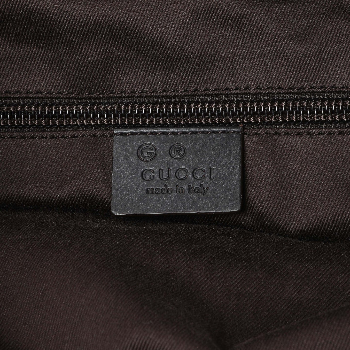 Exclusive Gucci GG Nylon Travel Bag — Detail View