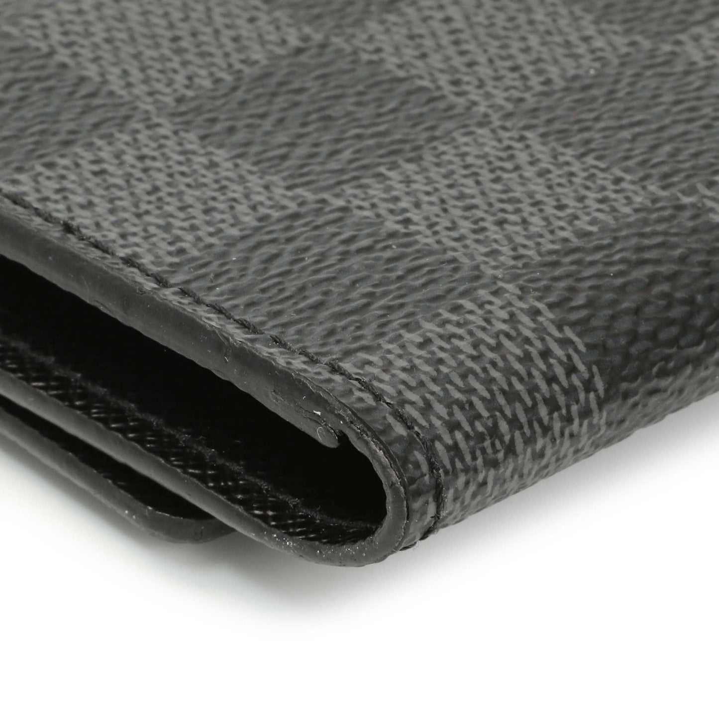 Exclusive Louis Vuitton Damier Graphite Multicles 6 Key Holder — Top View