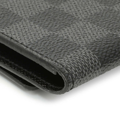 Exclusive Louis Vuitton Damier Graphite Multicles 6 Key Holder — Top View