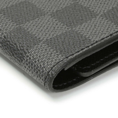 Exclusive Louis Vuitton Damier Graphite Multicles 6 Key Holder — Detail View
