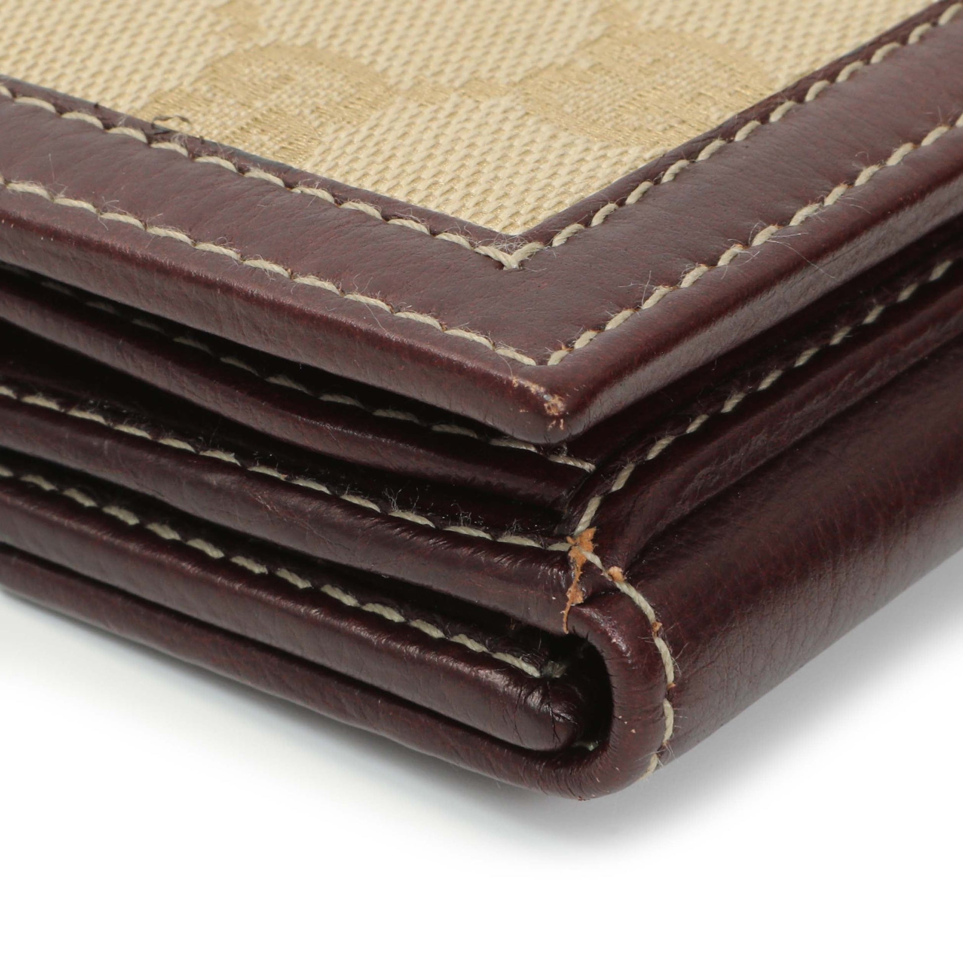 Exclusive Gucci Monogram Continental Long Flap Wallet — Detail View