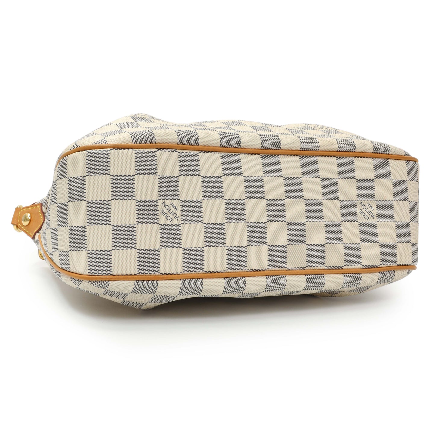 Exclusive Louis Vuitton Damier Azur Siracusa PM — Back View