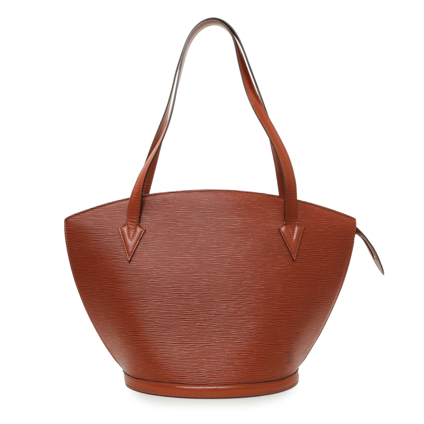 Exclusive Louis Vuitton Kenyan Fawn Epi Saint Jacques MM — Front View