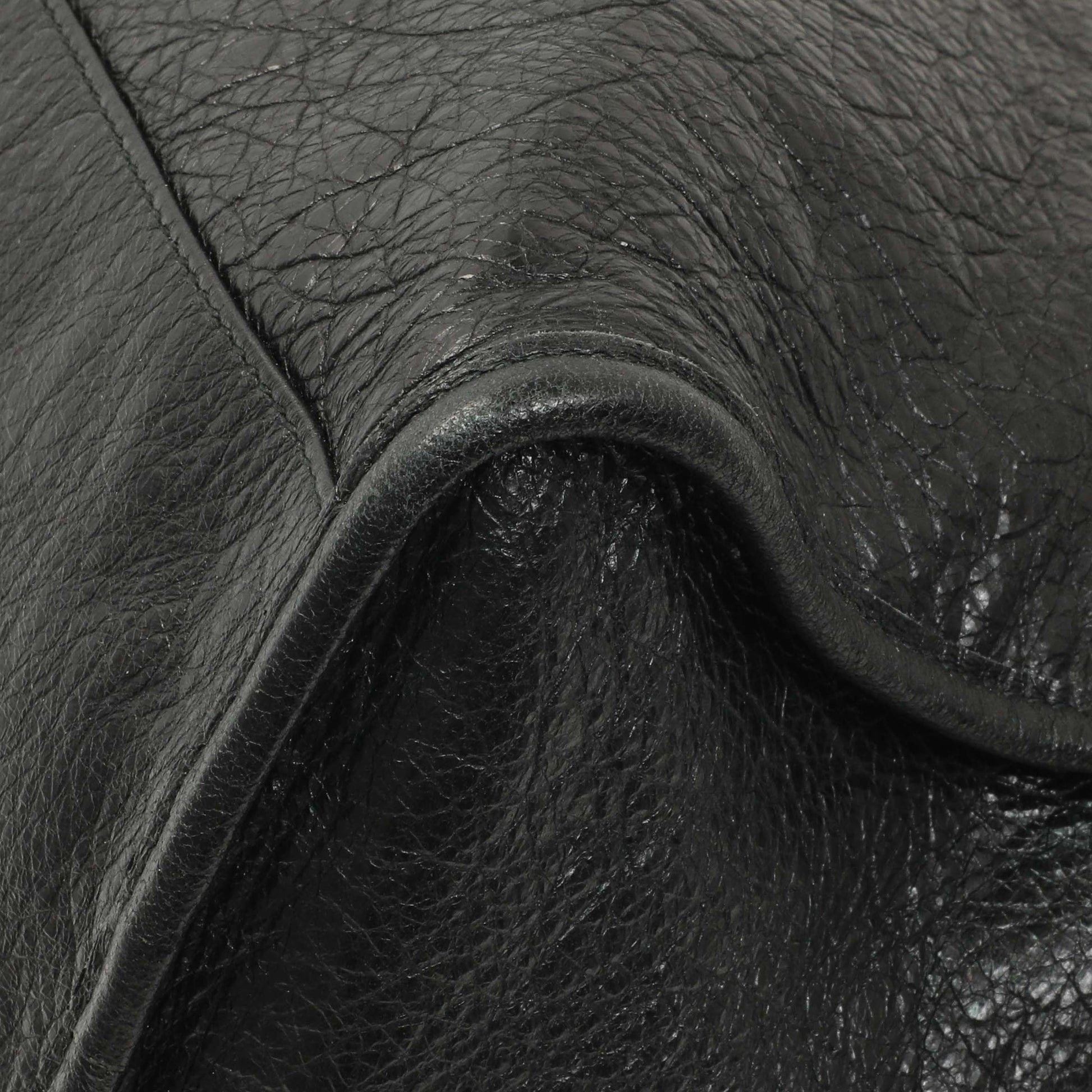 Exclusive Balenciaga Black Agneau Classic Hardware City — Alternate View 7
