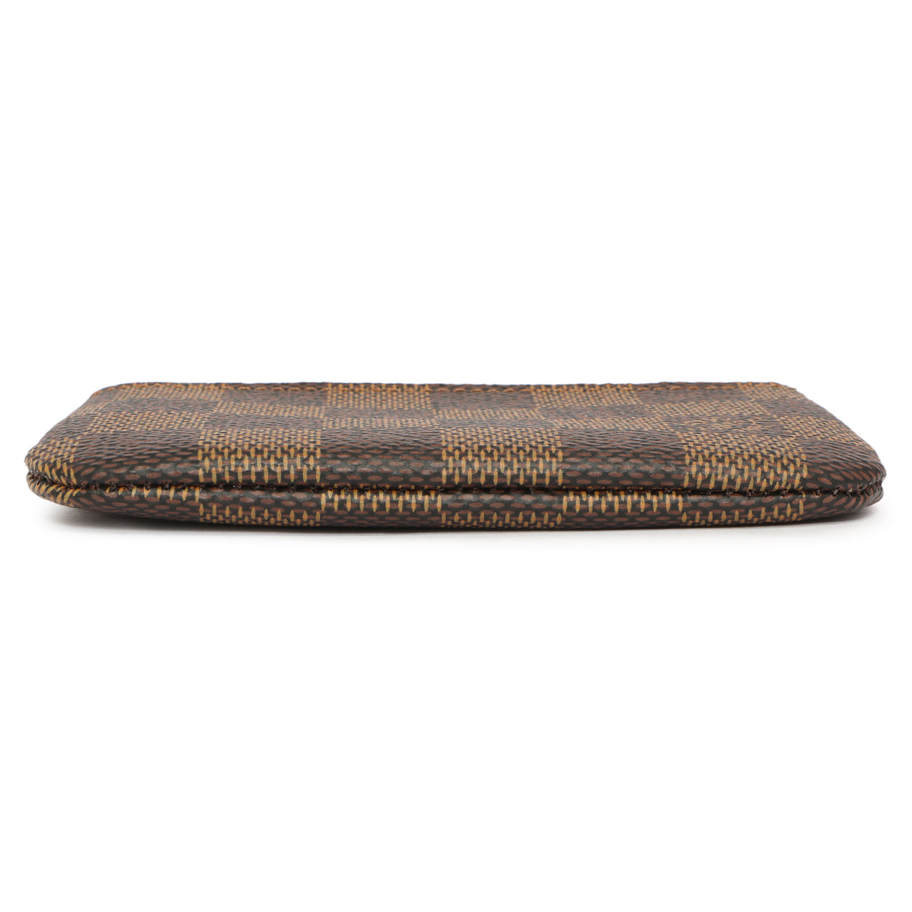 Exclusive Louis Vuitton Damier Ebene Key Pouch — Back View