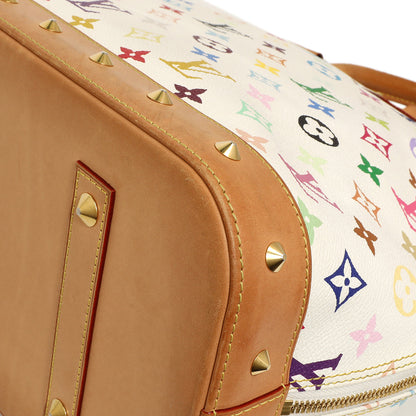 Exclusive Louis Vuitton White Multicolor Monogram Alma GM — Alternate View 7