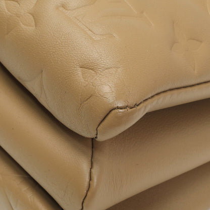 Exclusive Louis Vuitton Camel Monogram Embossed Lambskin Coussin MM — Alternate View 7