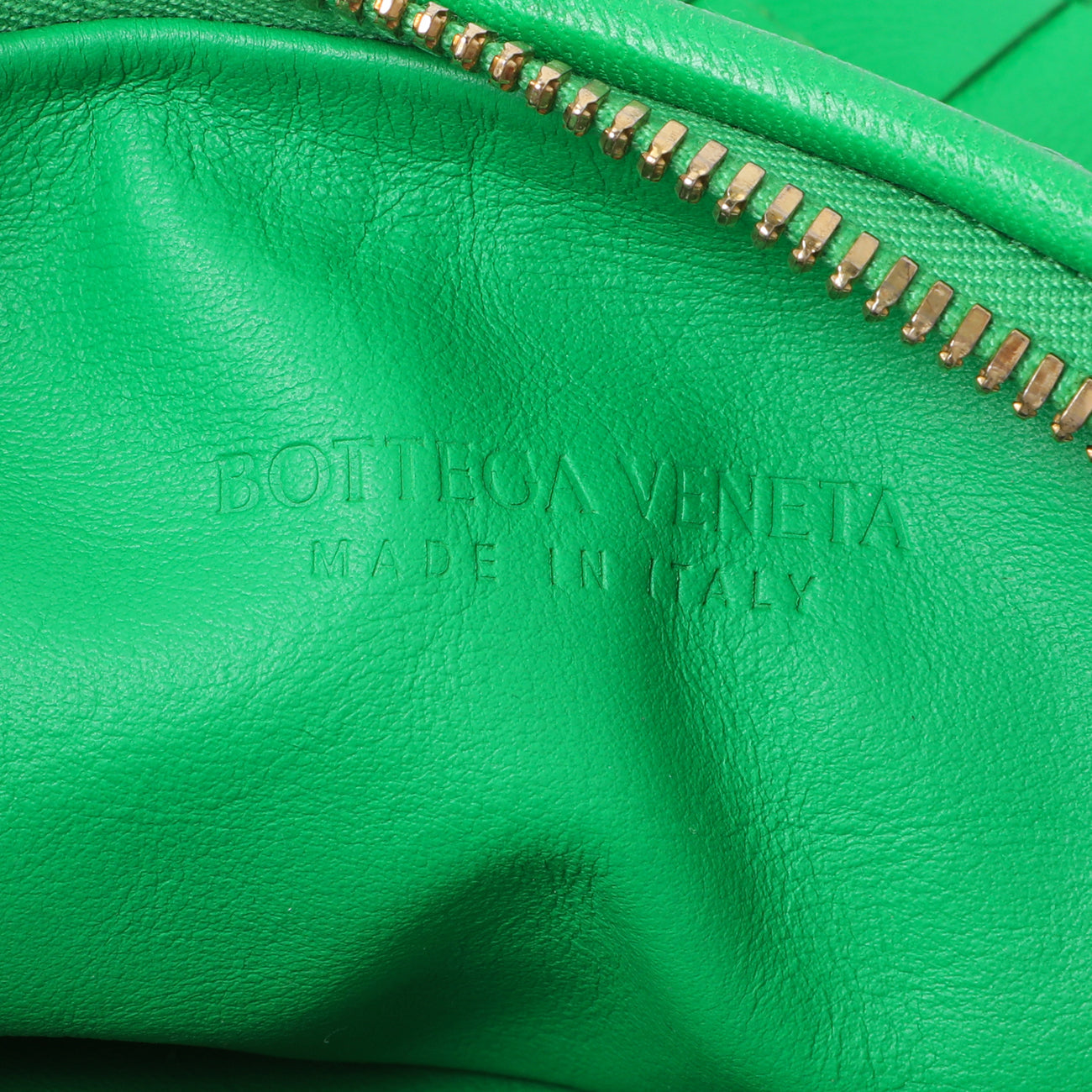 Exclusive Bottega Veneta Parakeet Nappa Intrecciato Mini Jodie — Detail View